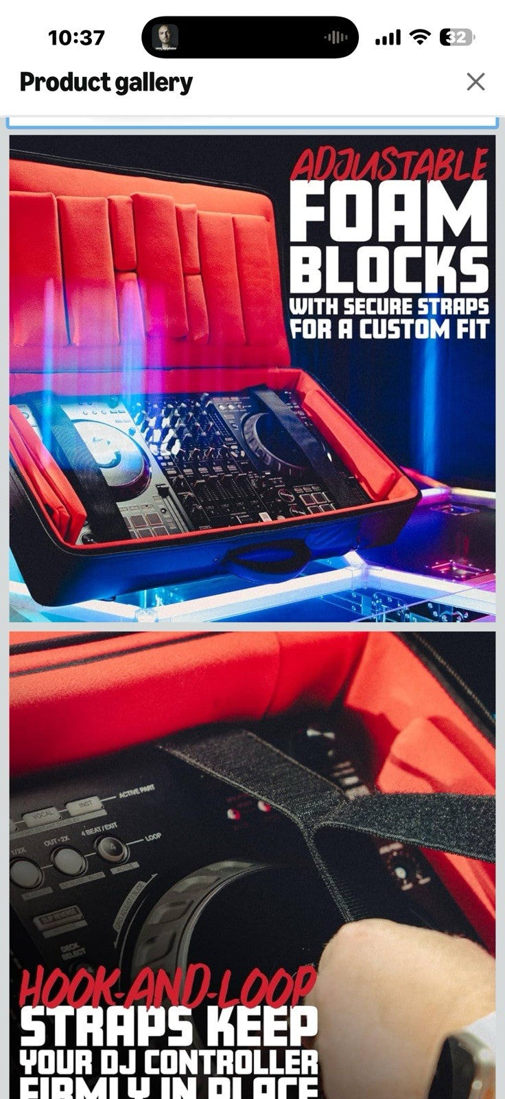 Gator Cases ICON Series Medium DJ Controller Bag with Weather