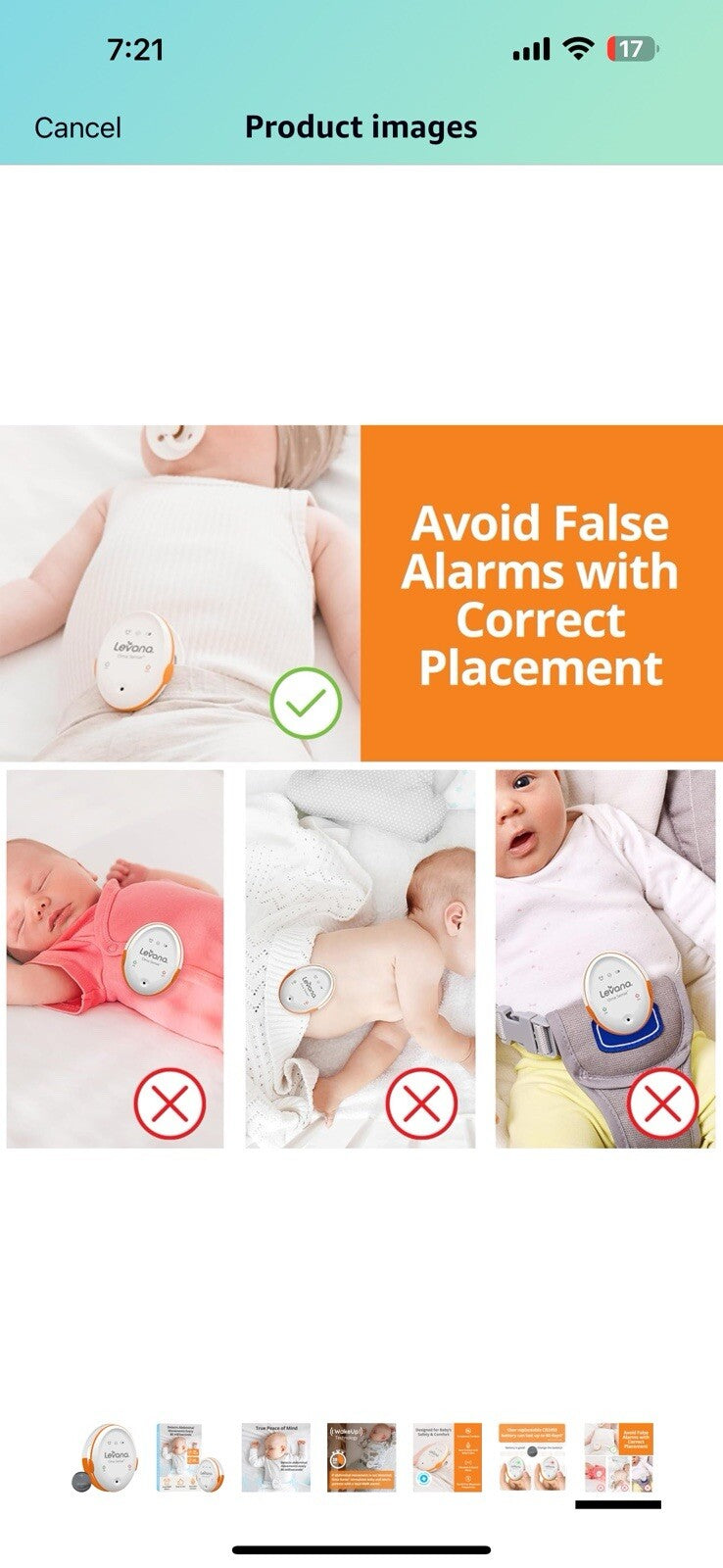 Your Guardian Angel - Levana OmaSense Baby Movement Monitor, Simple