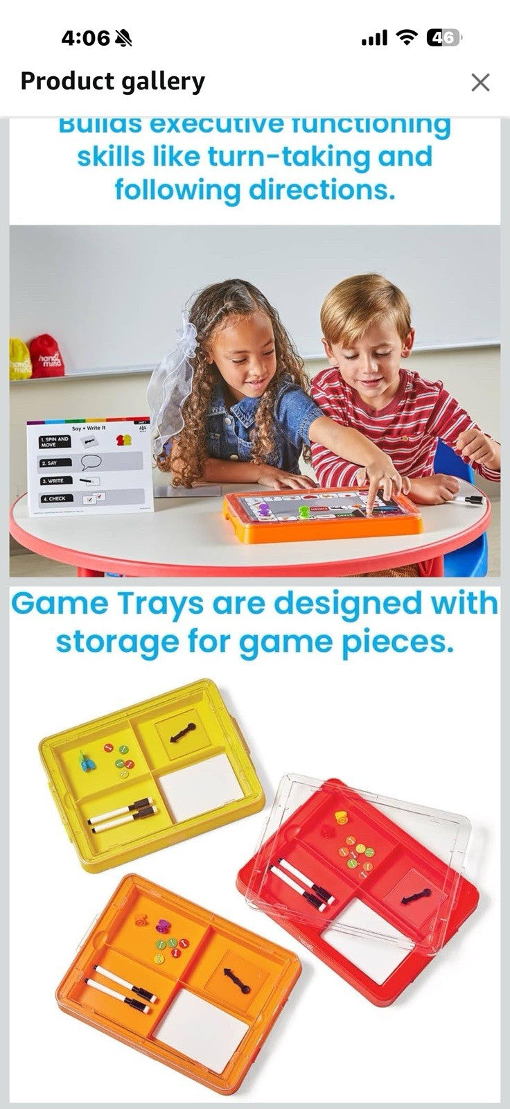 hand2mind Guided Phonics + Beyond Game Tray Center, Units 1-3, ﻿Tara 