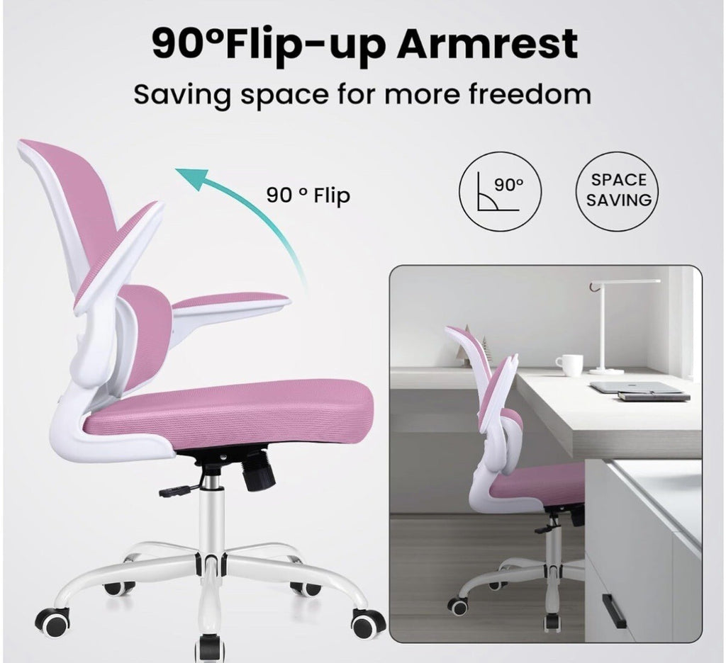 Razzor Ergonomic Desk Chair with Lumbar Support and Adjustable Armrests,