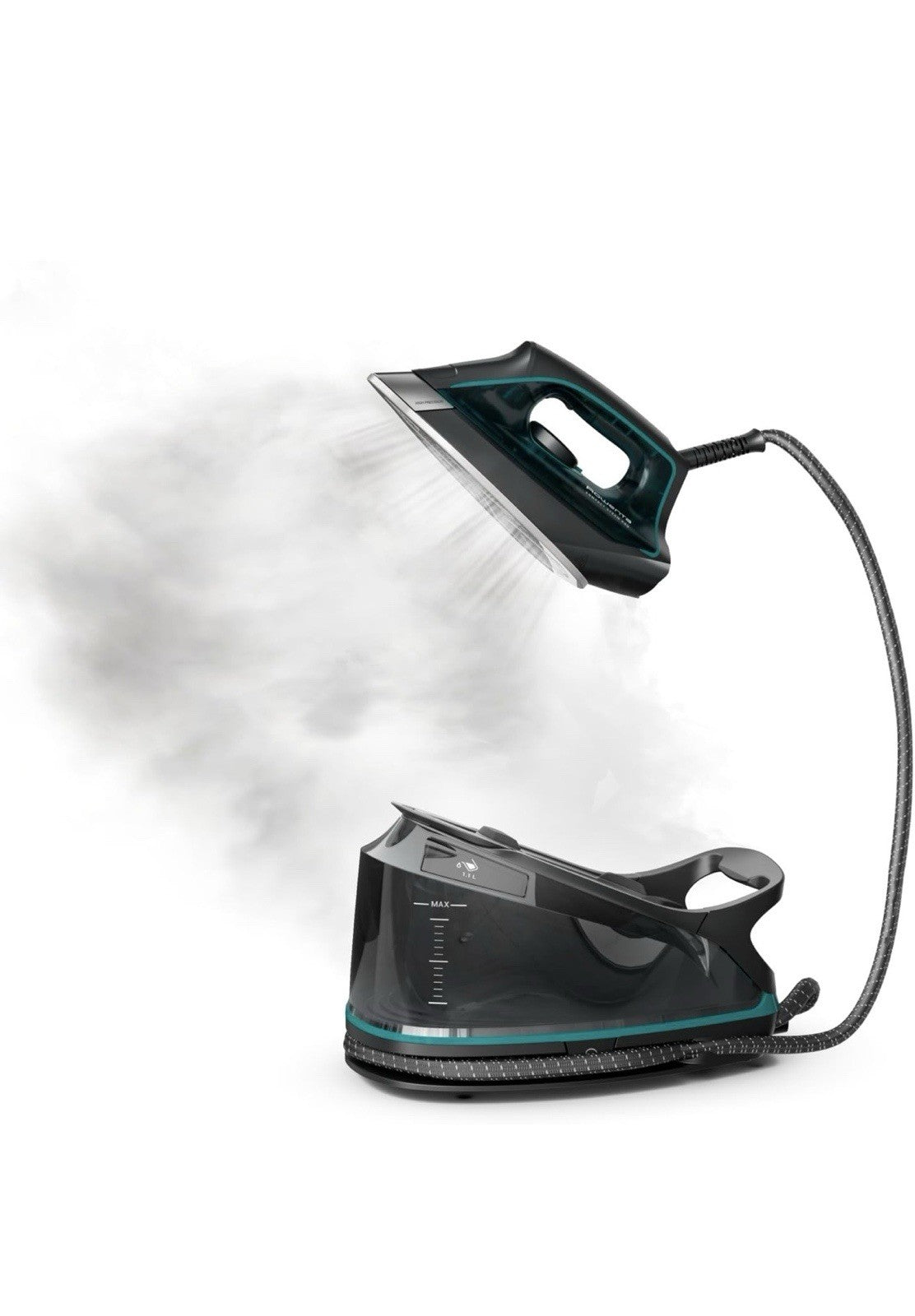 Rowenta Iron for Clothes, High Pressure Steamer Iron with Boiler System, 