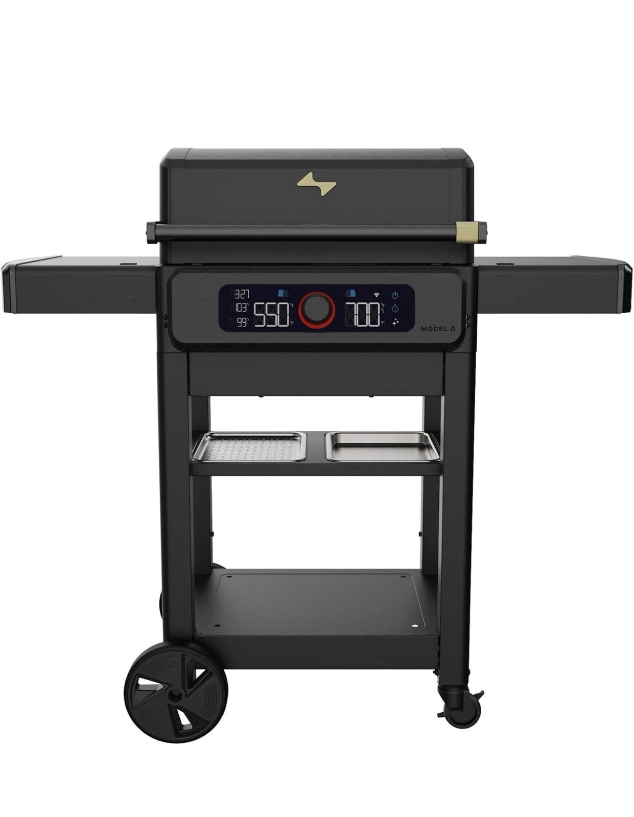 Current Model G+ Dual Zone Electric Grill, Smart Electric Outdoor Grill