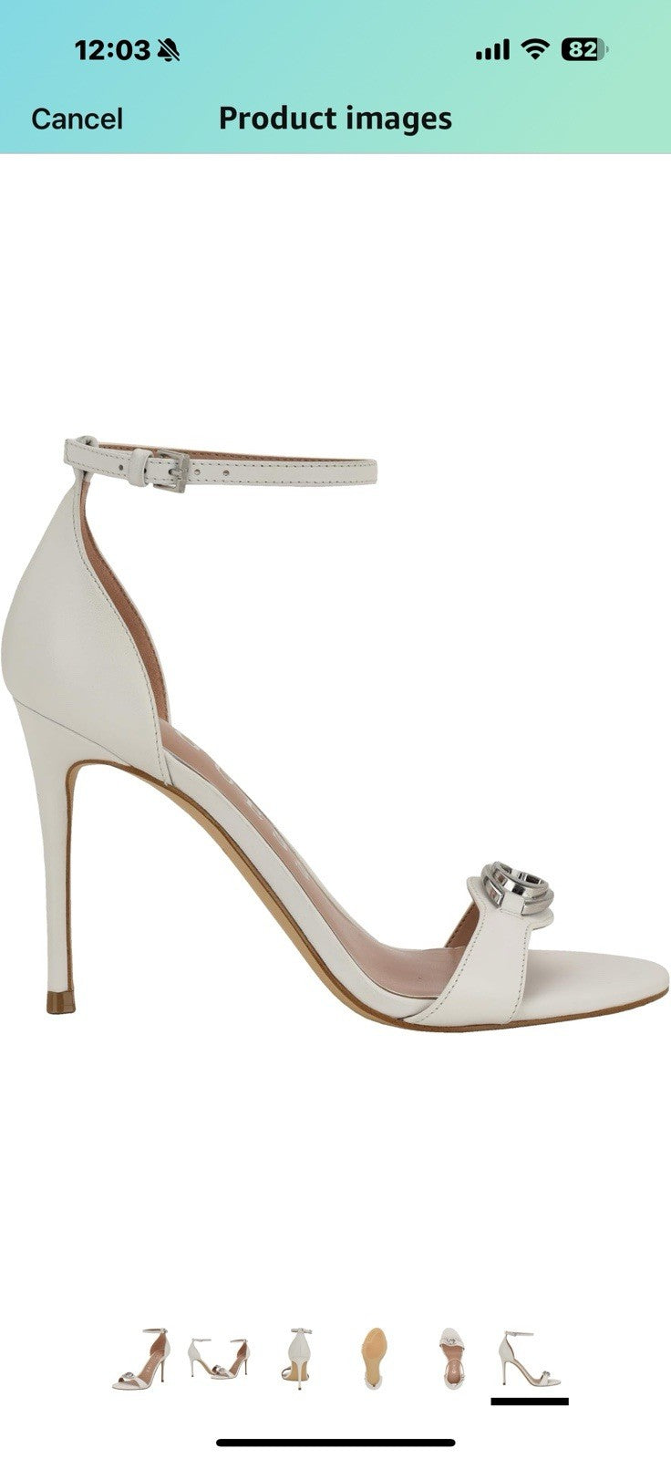 GUESS Women's Kabrina Heeled Sandal Size 10 