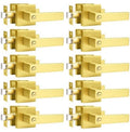 Probrico Gold Privacy Door Handle Lockset Heavy Duty Interior Door