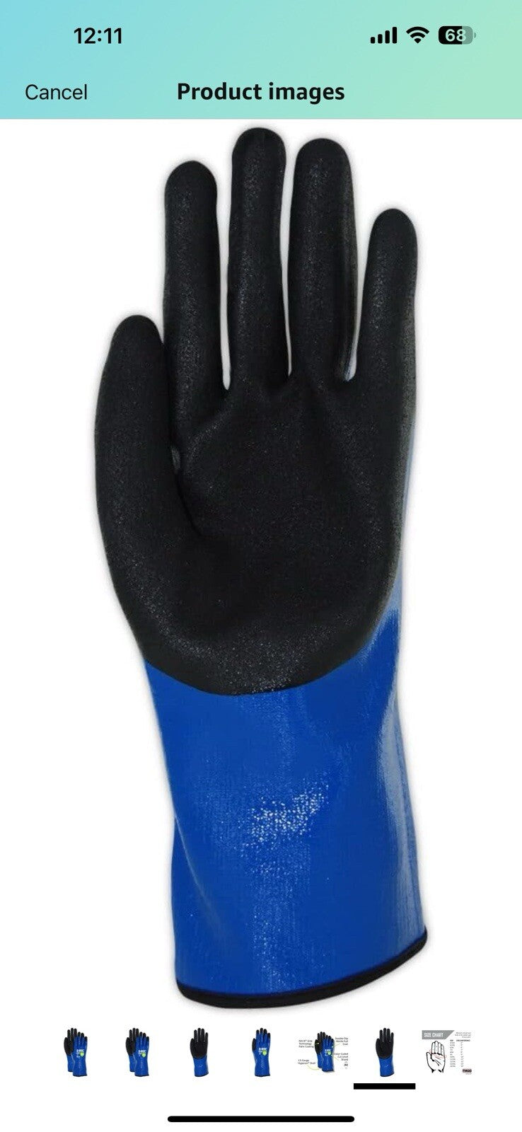 MAGID Waterproof Level A4 Cut & Chemical Resistant Work Gloves, 12 PR 11XXL