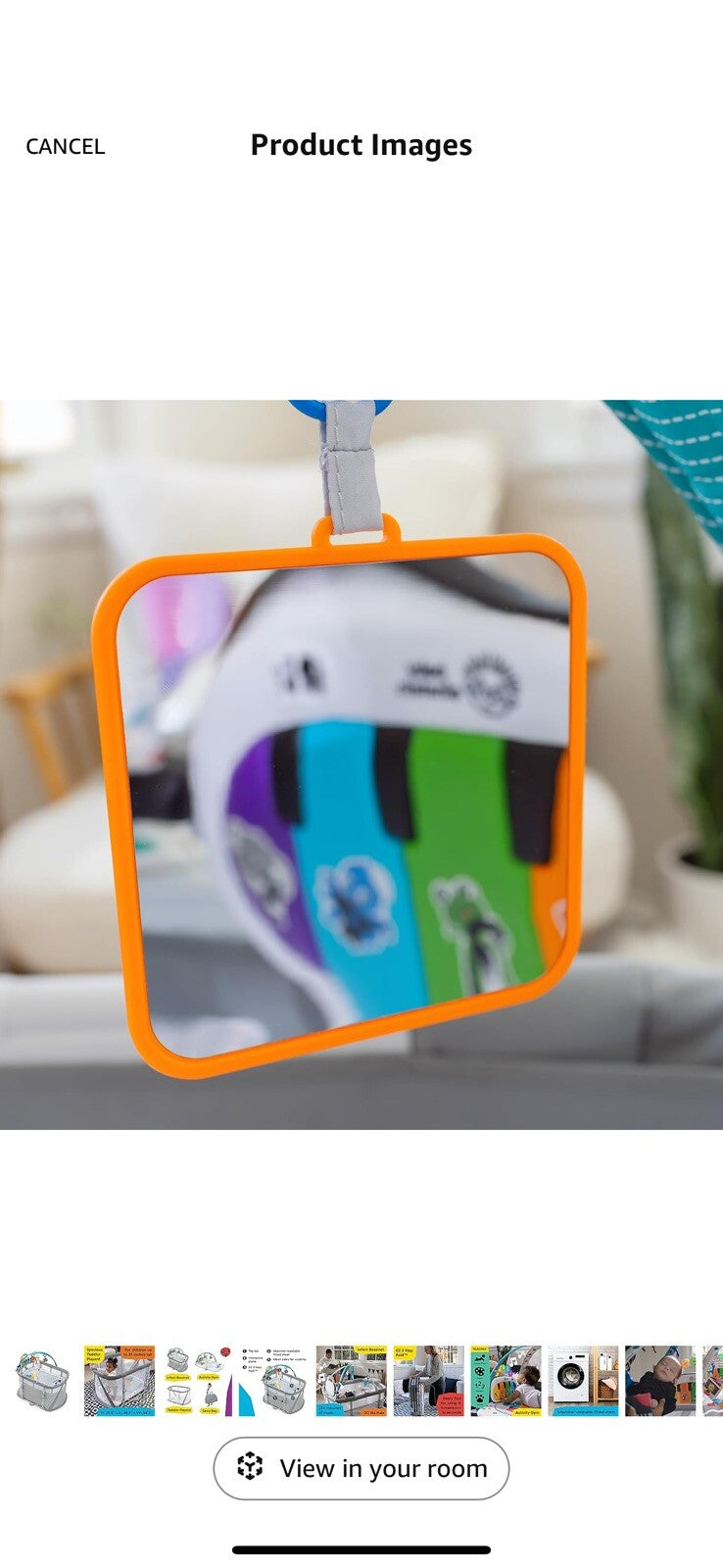 Baby Einstein Kick & Snooze 3-in-1 Foldable Playard