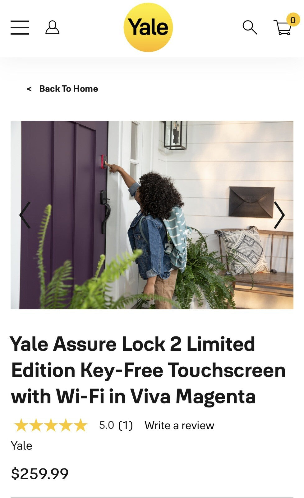 Yale Assure Lock 2 Limited Edition