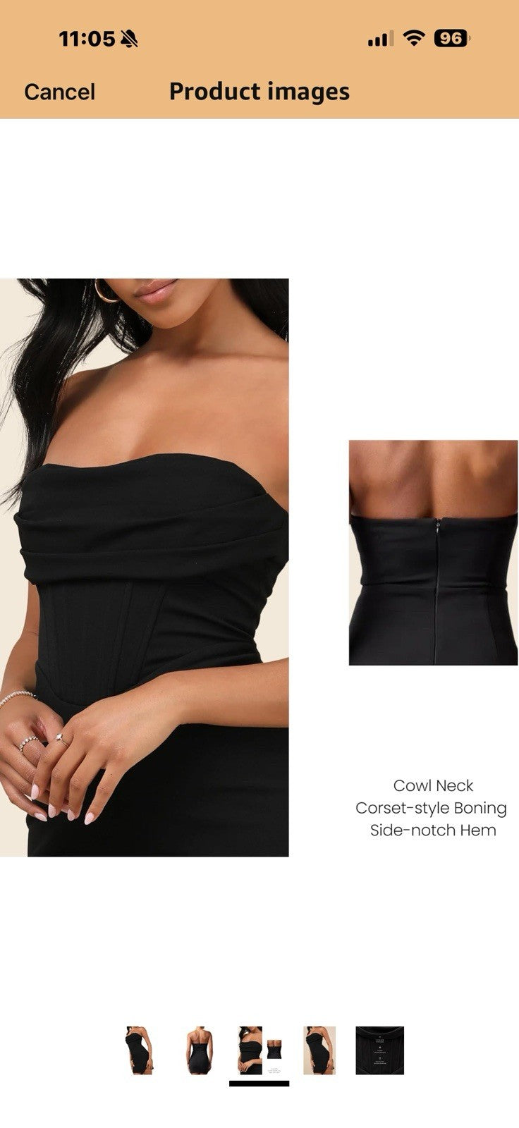 Lulus Womens Sunset Corset Bodycon Mini Dress Size m
