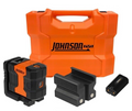 Johnson Level & Tool JDT300-GN3D Laser Level, Self-Leveling Kit 3 Dot Laser