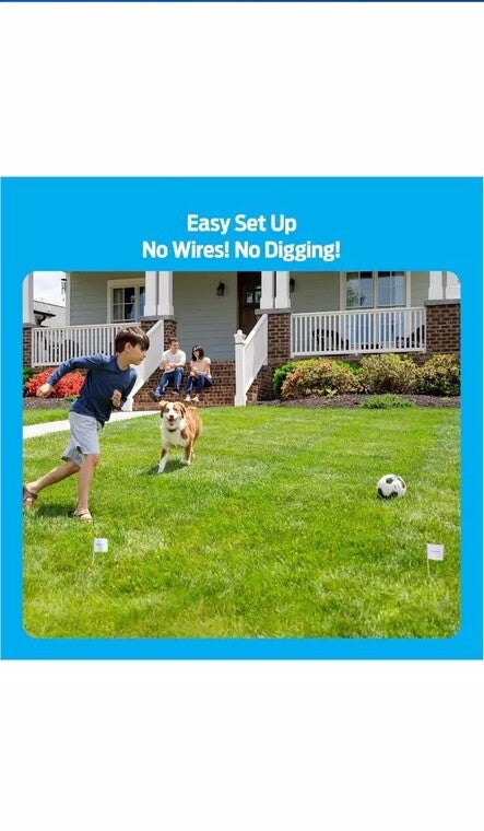 Premier Pet Wireless Dog Fence System - Circular Boundary, Adjustable