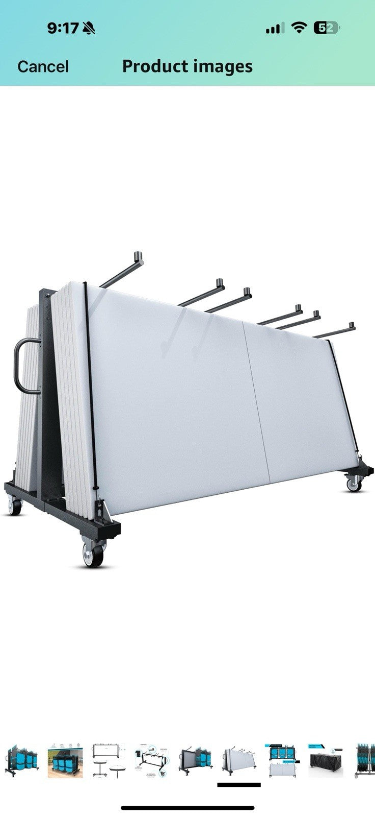 Mobile Cart Of Furniture Hawkins Heavy Duty Folding Table and Chairs