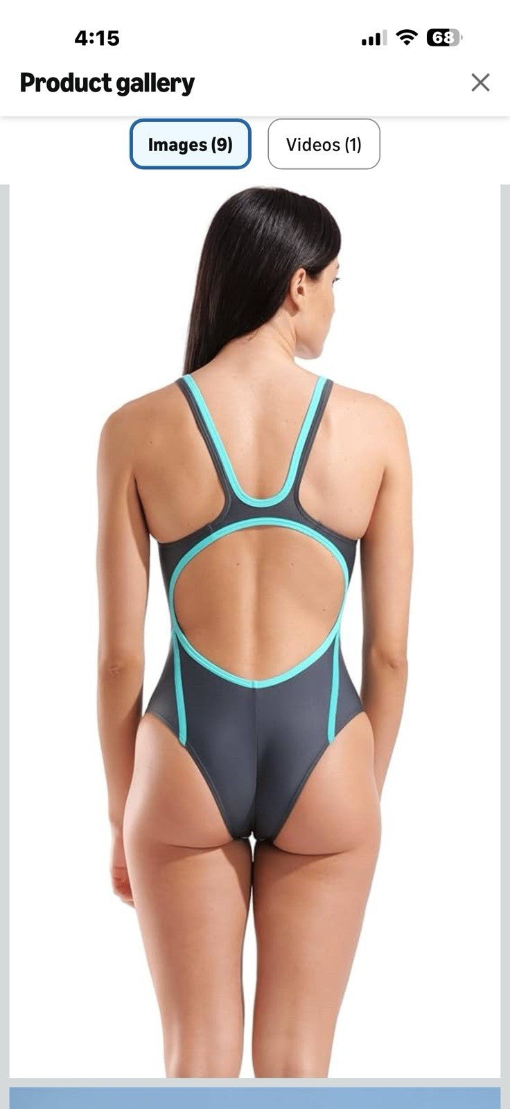 Arena Performance Hyperflow Women's Tech Back Swimsuit Durable