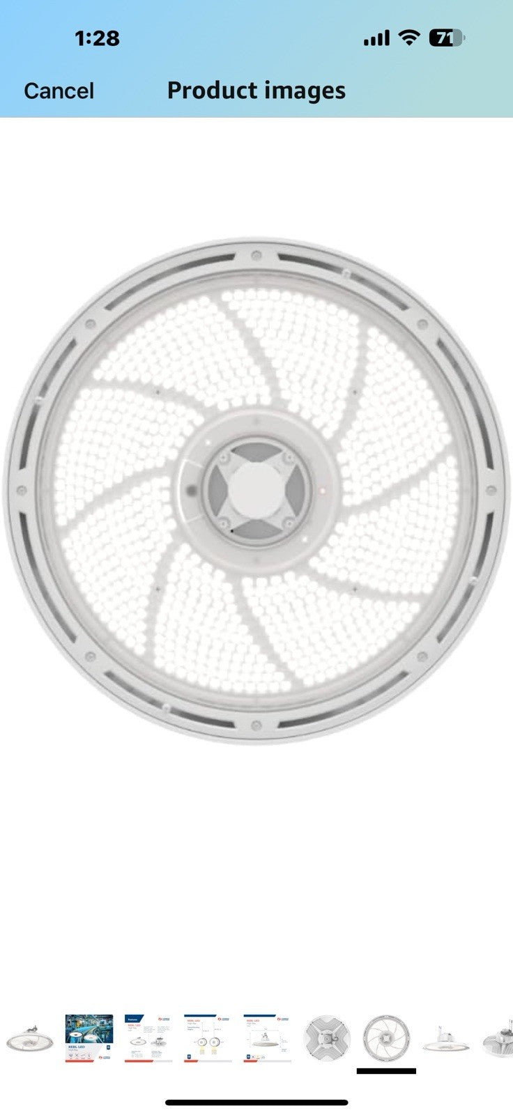 Lithonia Lighting REBL Round High Bay LED Light