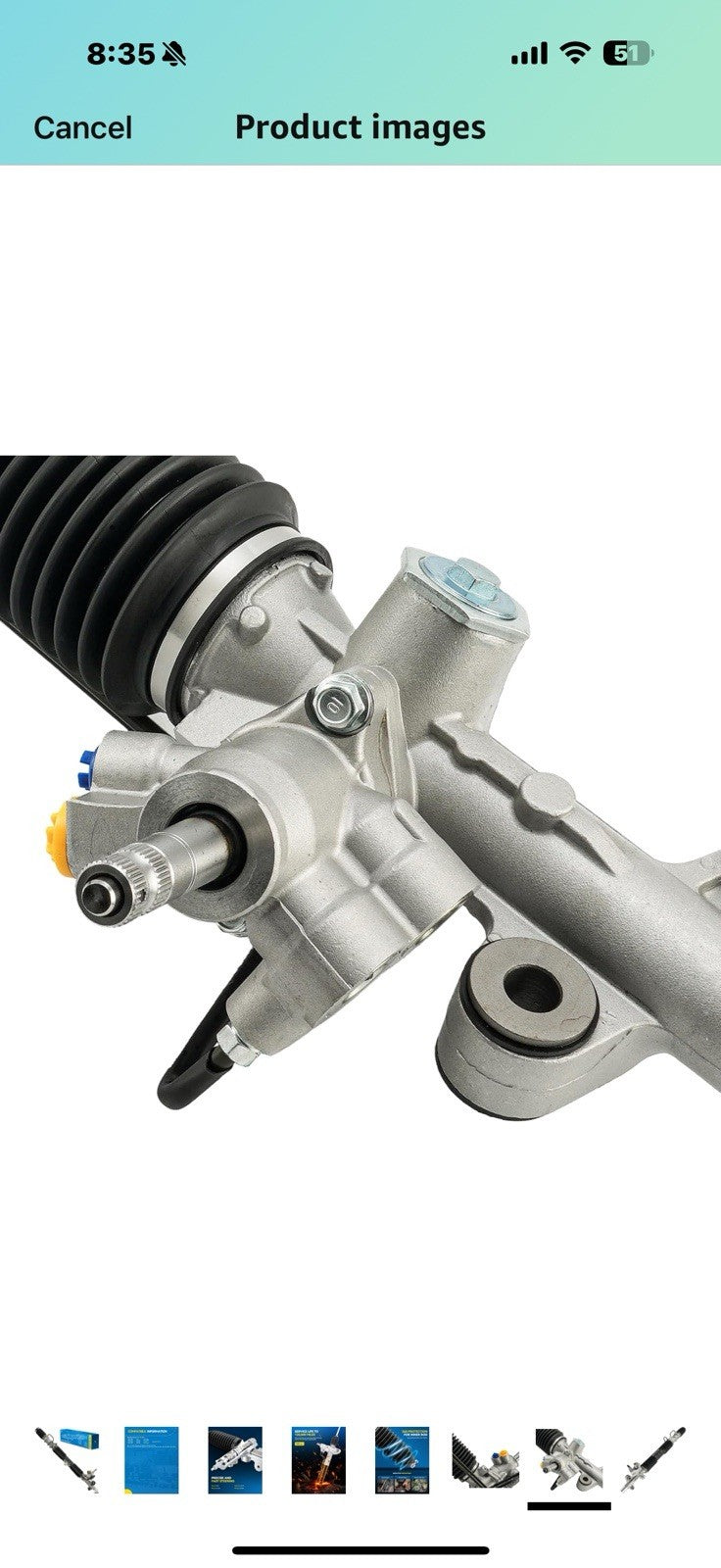 PHILTOP Power Steering Rack and Pinion Compatible with Honda CR-V 2002