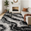 Rugshop Modern Contrast Indoor Area Rug for Living Room