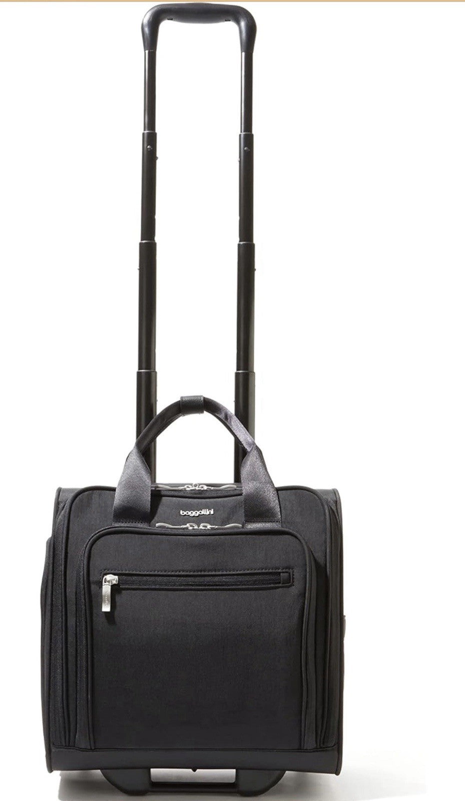 Baggallini 2 Wheel Underseater Carry-On - Lightweight Travel Weekender
