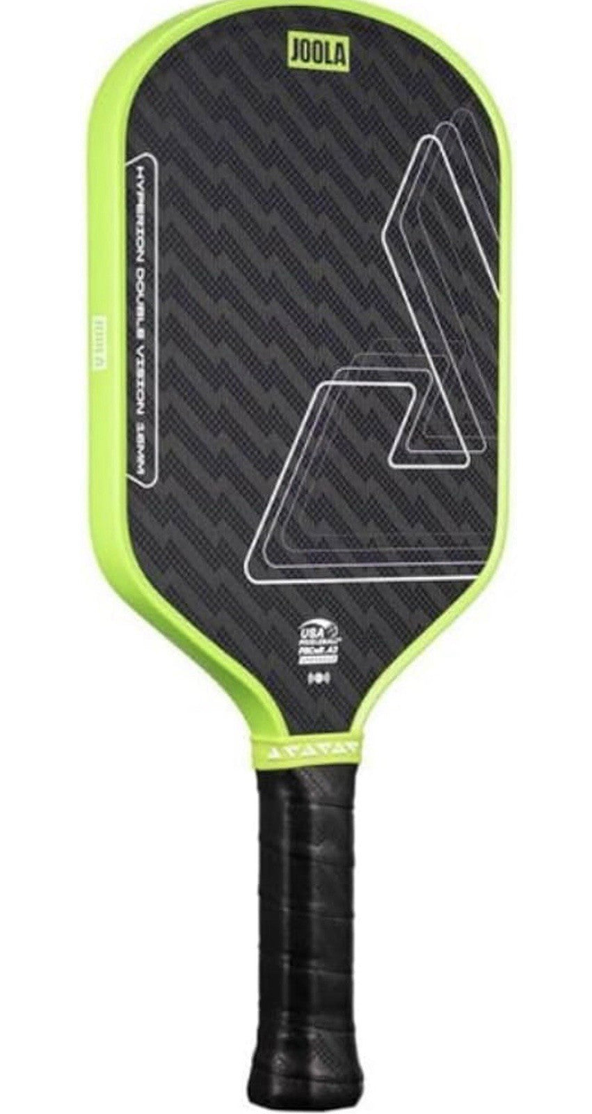 JOOLA Double Vision 16mm Pickleball Paddle B0FW82J7BX, Hyperion Surge Green