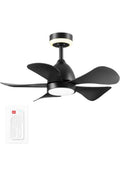 GLOBE Electric 37000106 30" Ceiling Fan with LED Light, Nightlight, Remote 