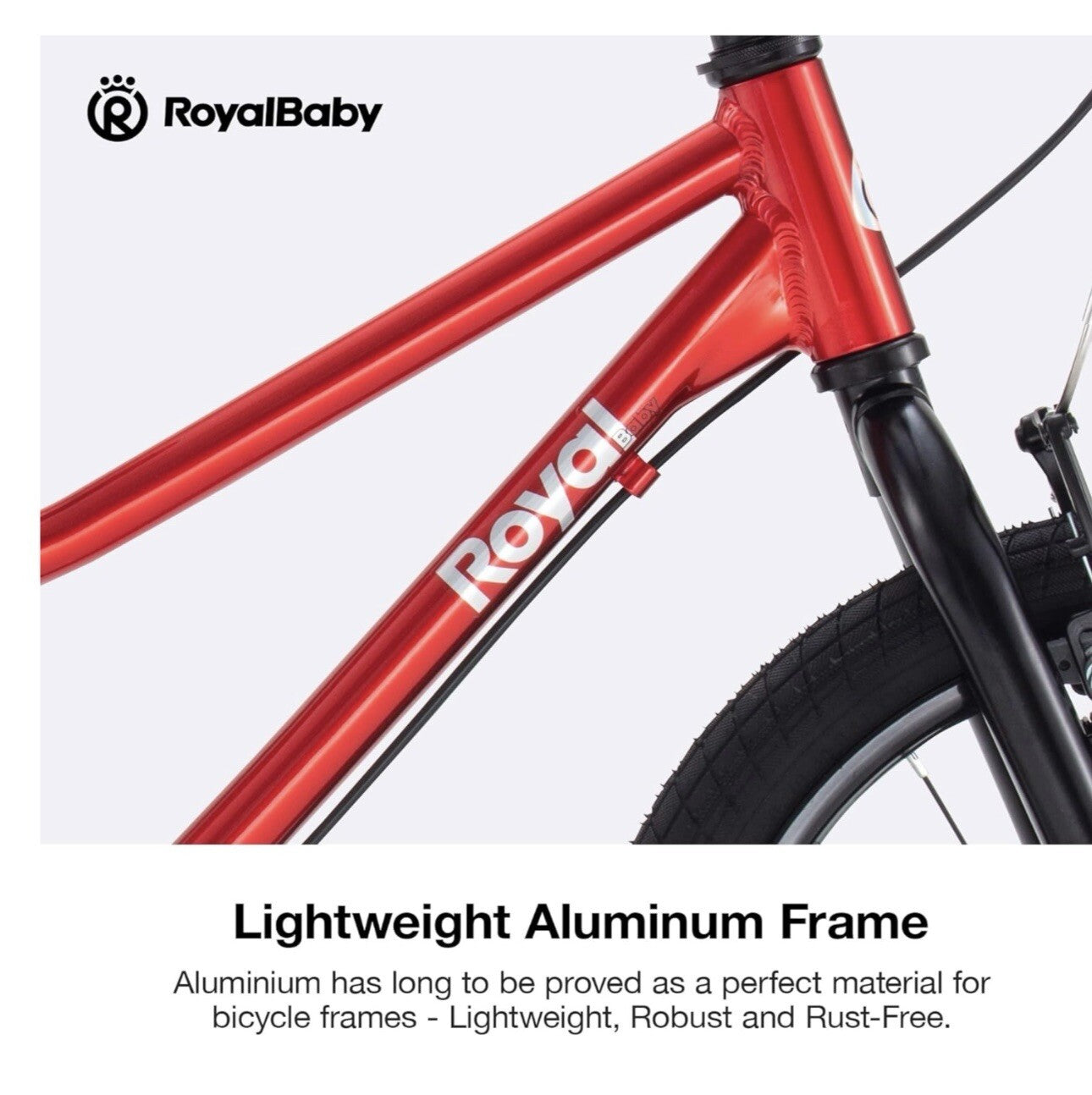 Royalbaby Aluminum Kids Bike 18 Inch Wheel Lightweight Bicycle 