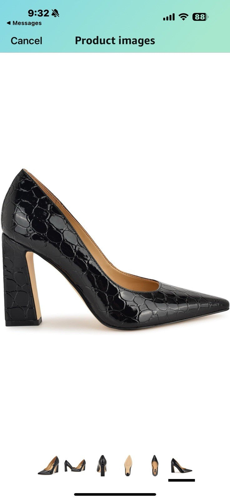 Nine West Women's Tamant Pump Size 9.5 