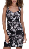 Siena Women's Sleeveless Sweetheart Neck Sheath Mini Dress Size 12