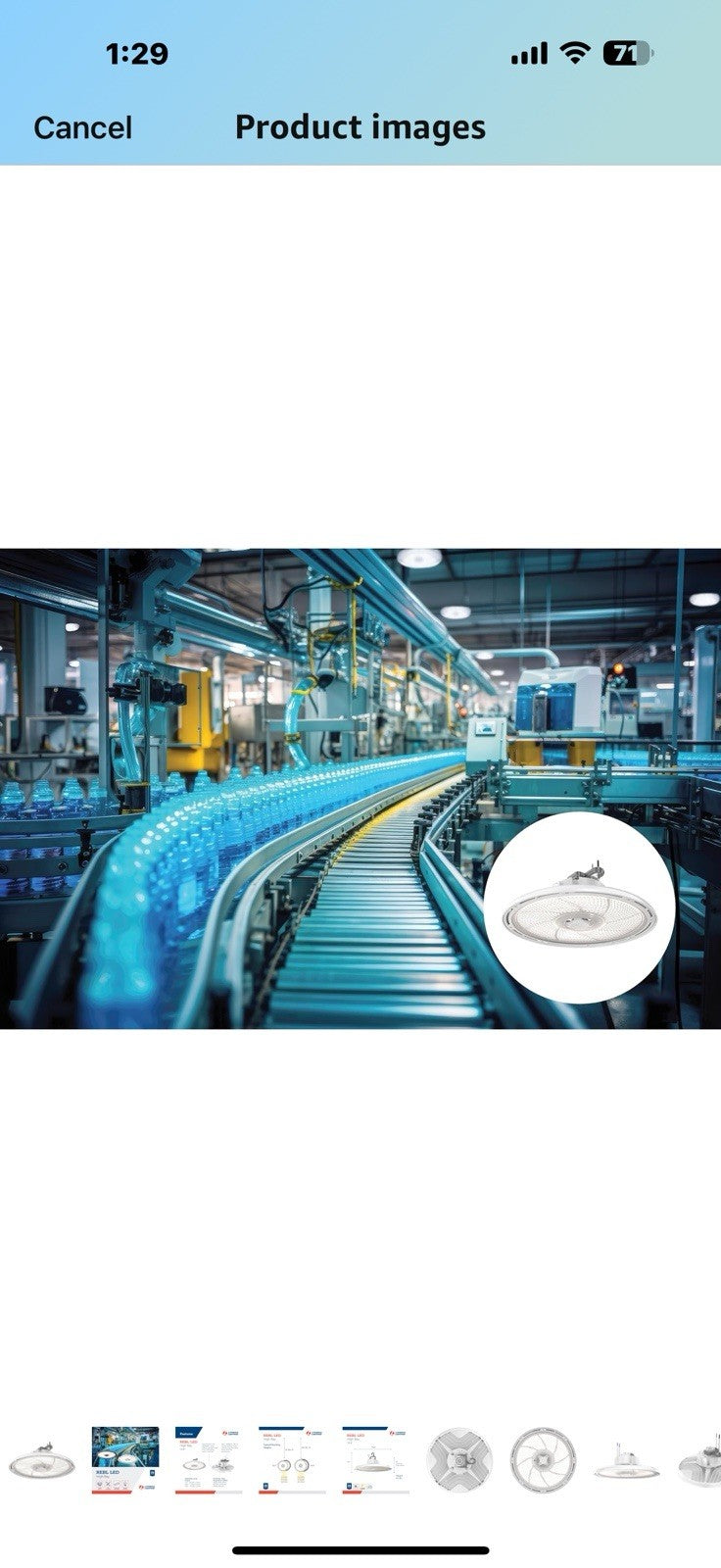 Lithonia Lighting REBL Round High Bay LED Light