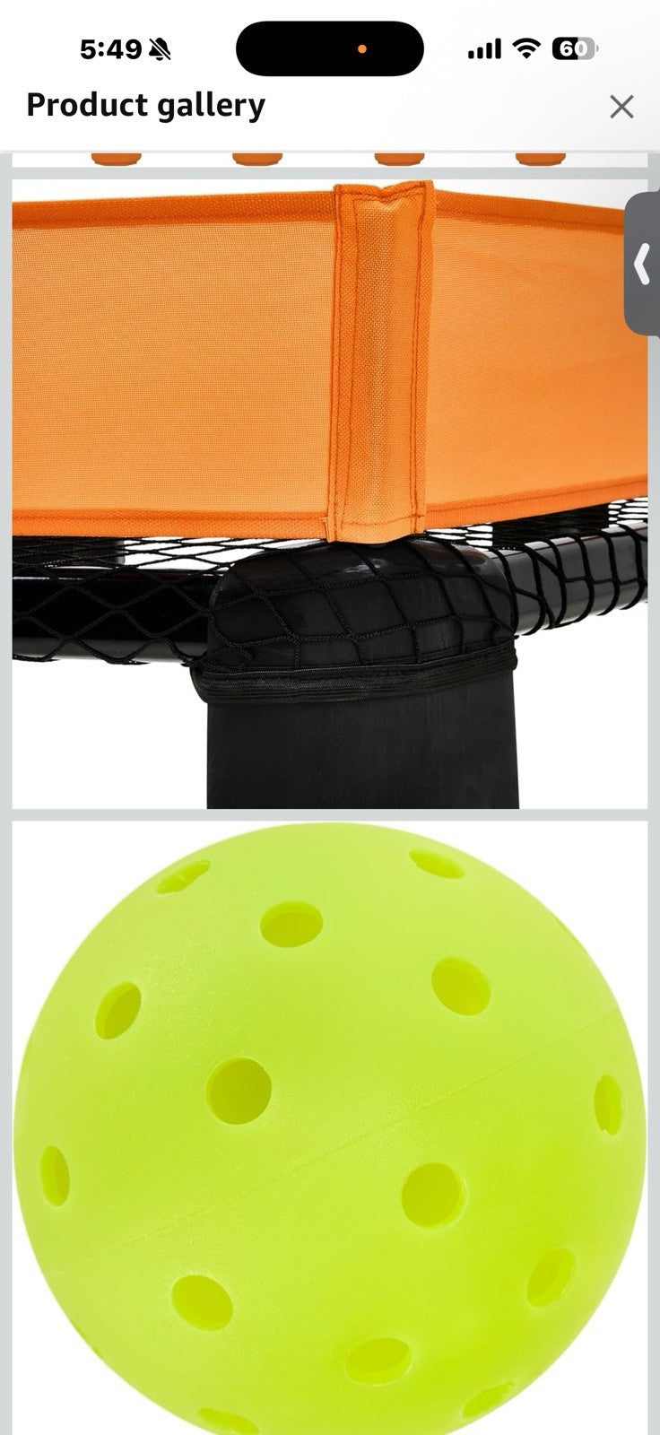 Franklin Sports PIcklePop Game Set - Outdoor Yard & Beach