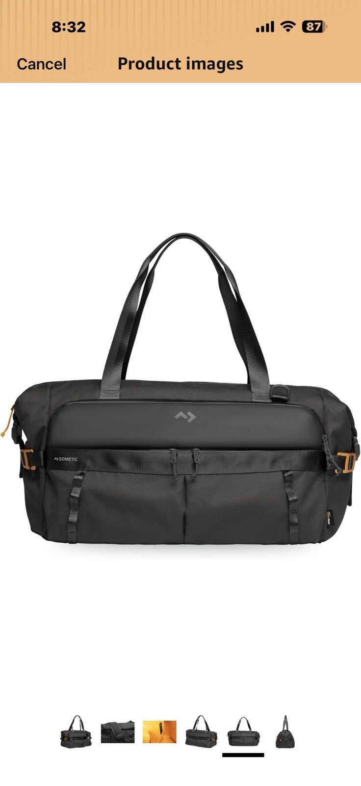 Dometic Unrestricted Insulated Duffel Bag Cooler 25L; Slate Grey