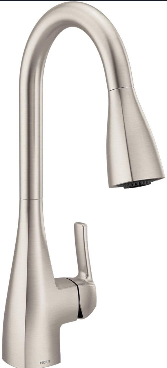 Moen Kiran Spot Resist Stainless One-Handle High Arc Pulldown Kitchen