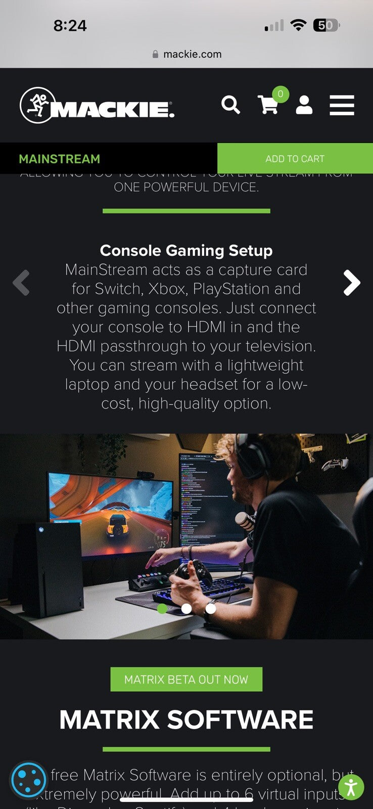 Mackie MainStream Complete Live Streaming and Video Capture