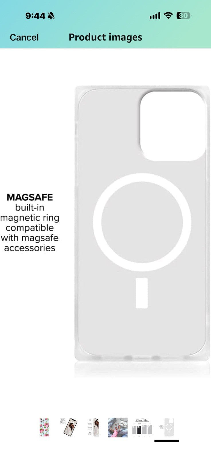 Flaunt Official Square Protective Case - Compatible with iPhone 15 Pro