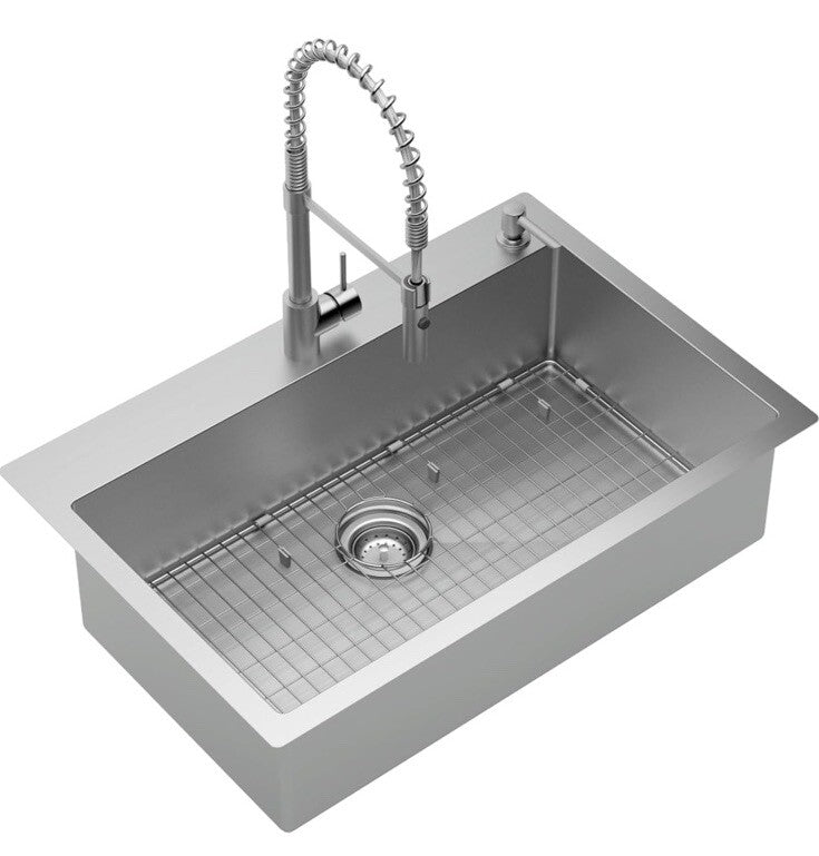 American Standard 18SB.9332282C.075 Culver 33 x 22-Inch Kitchen Sink
