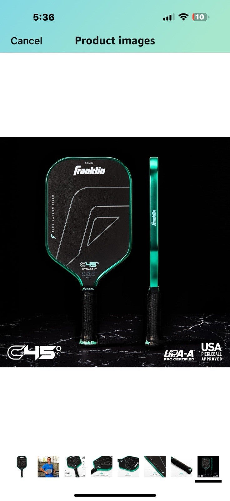 C45 Paddle Dynasty 16MM Mint