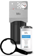 Brio Whole House Water Filter System w/Gauge & Fast-Flow Sediment