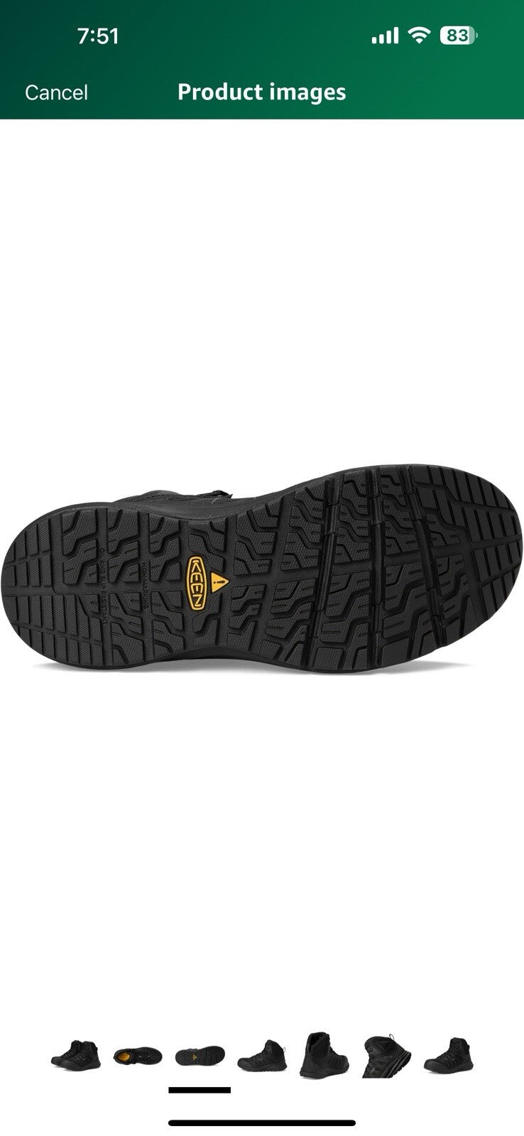 KEEN Utility Women's Vista Energy Mid Height Composite Toe ESD 7.5 Wide
