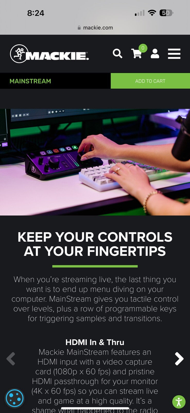 Mackie MainStream Complete Live Streaming and Video Capture