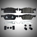 1BP01444AA Front Disc Brake Pad Set compatible with Ford Edge 2021-2015, 