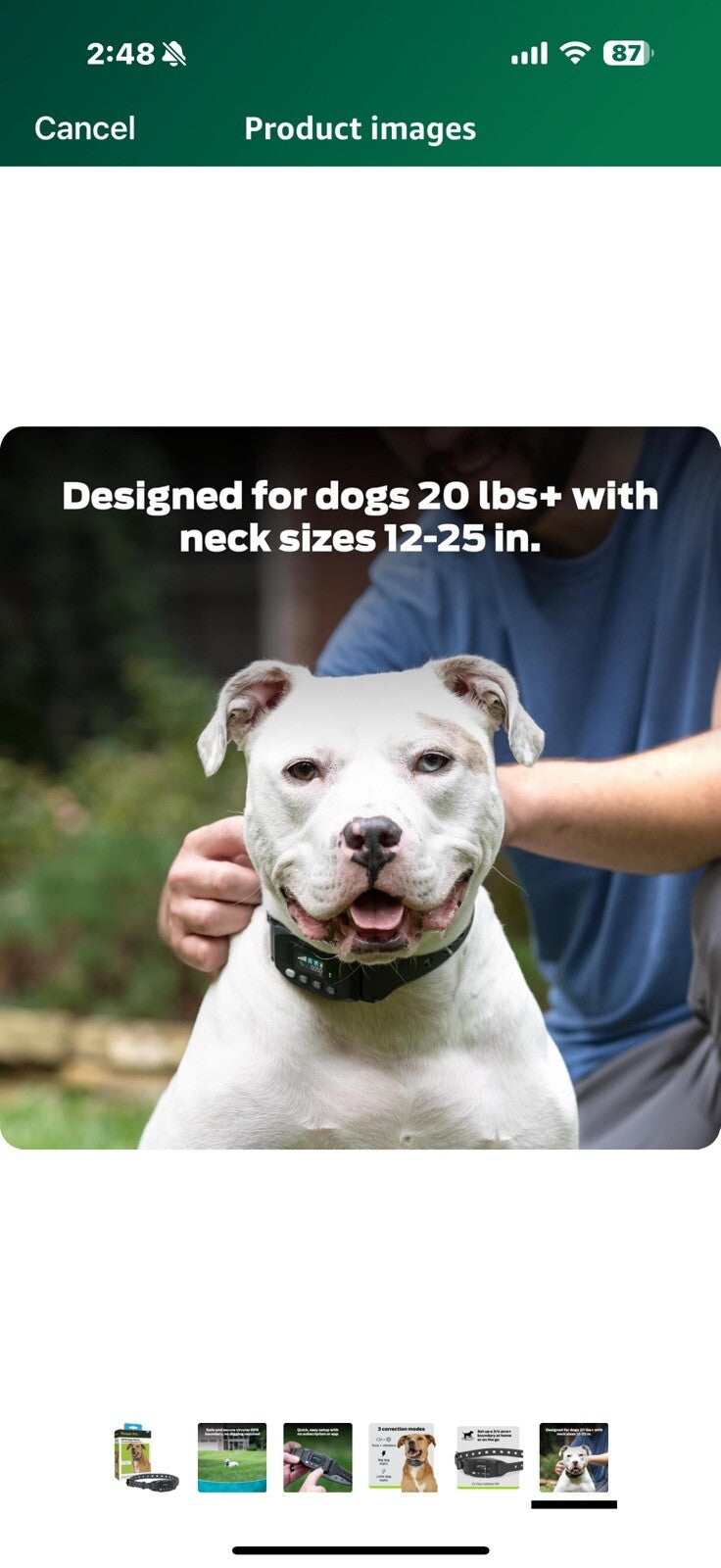Premier Pet GPS Dog Fence Collar - Circular Wireless Boundary - Portable