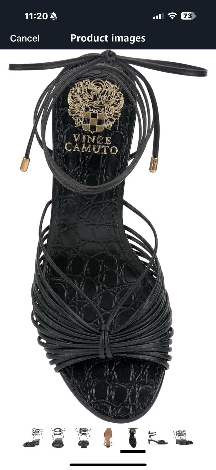 Vince Camuto Women's Lory Heeled Sandal 8.5 