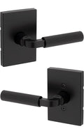 Kwikset Mirada Reeded Interior Passage Door Handle, Lever for Closet 