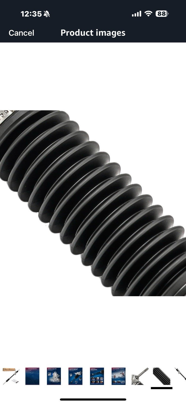 KAX Manual Steering Rack and Pinion Compatible with Hyundai Accent 2012