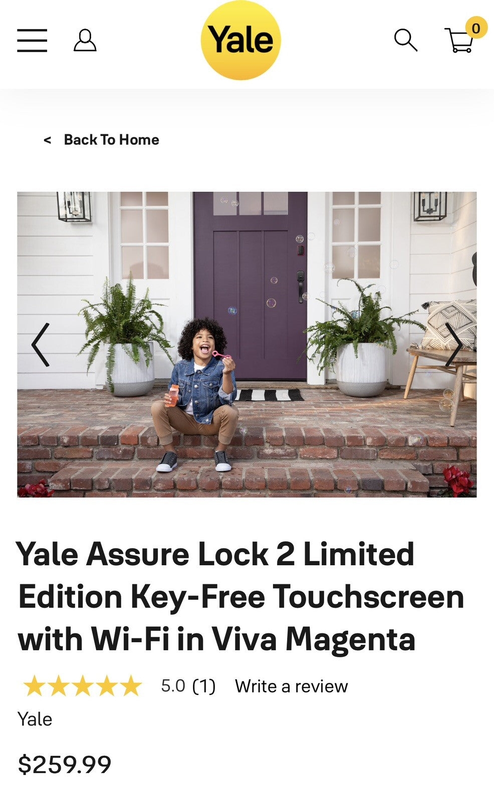 Yale Assure Lock 2 Limited Edition