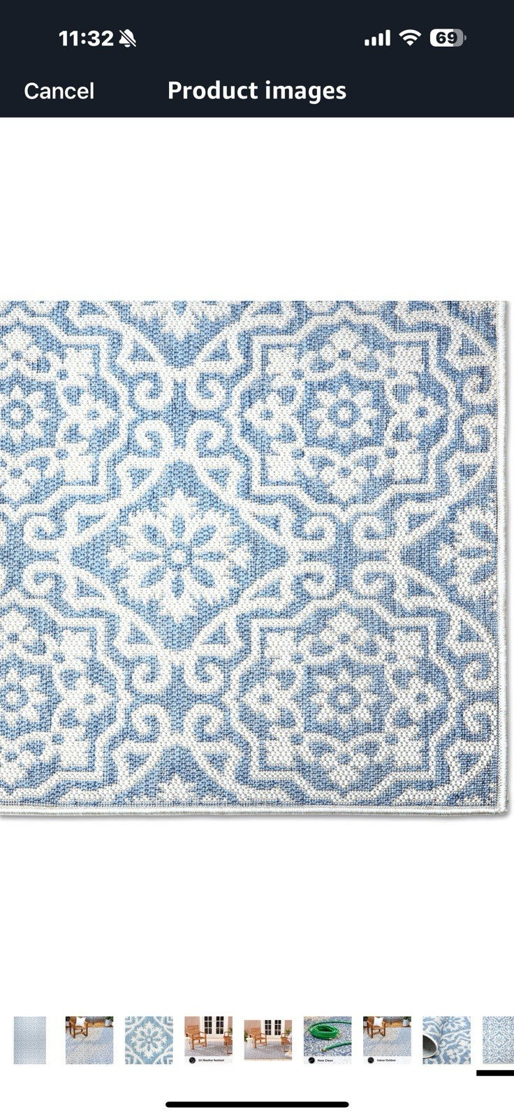Nicole Miller New York Patio Country Julia Transitional Geometric 7.9-10