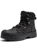 ROCKROOSTER 6 Inch Black Composite Toe Waterproof Work Boots for Men, 