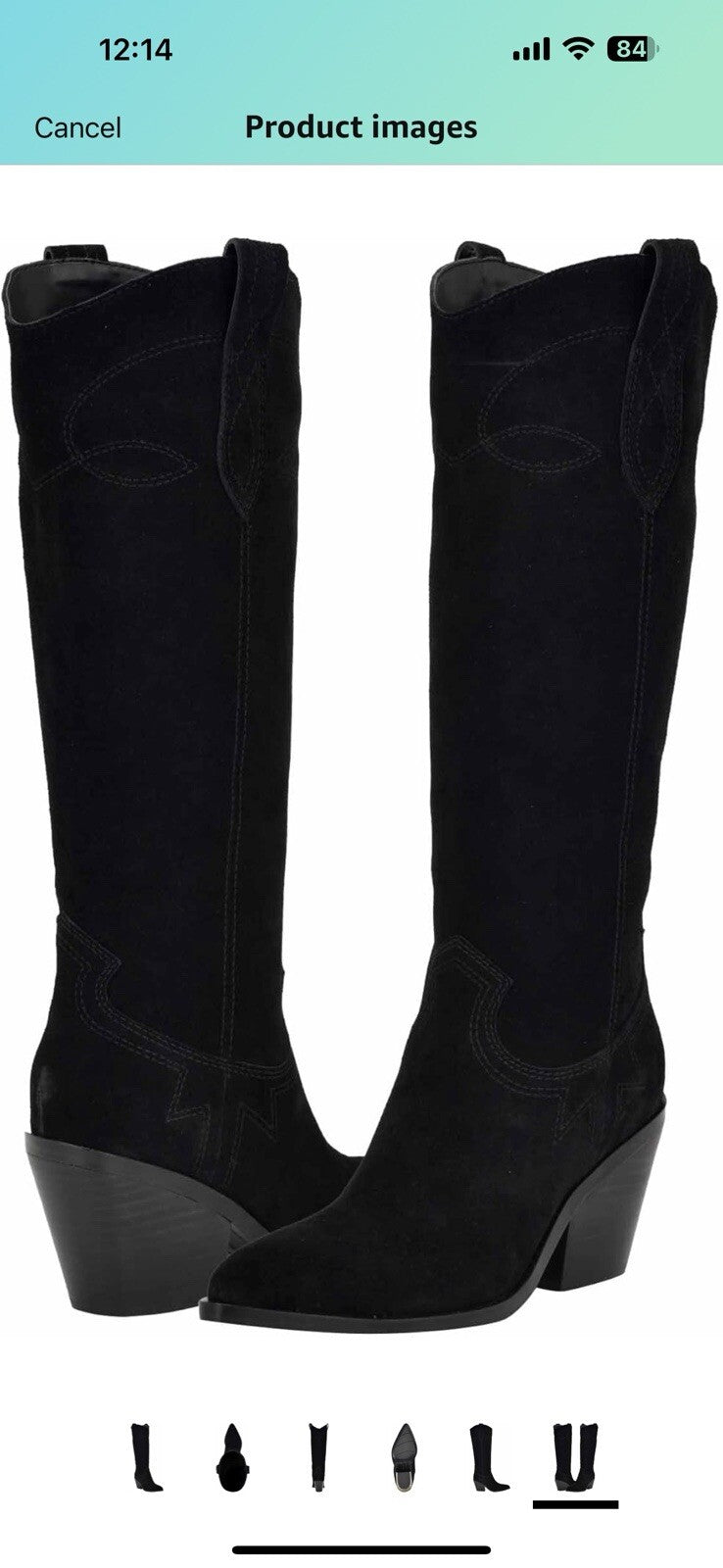 Nine West Women's Smash Knee High Boot 8.5