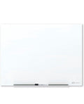 Quartet Magnetic Glass Dry Erase White Board, Anti-Glare, 4' x 3' Whiteboard 