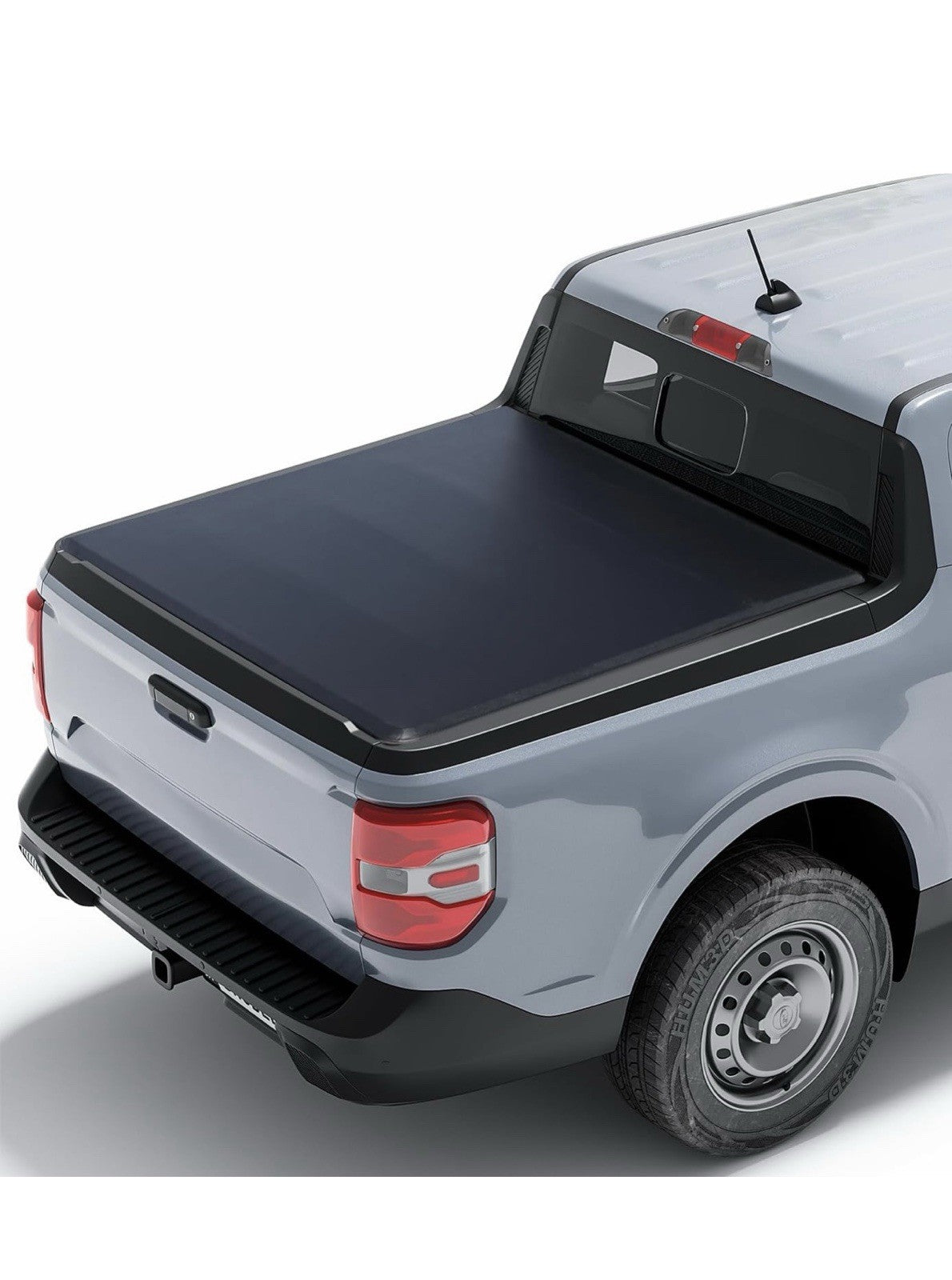 Xprite 4.6ft Soft Tri-Fold Truck Bed Tonneau Cover Compatible with 2022