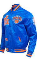 Mens NBA Best Of Satin Jacket New York Knicks Large 