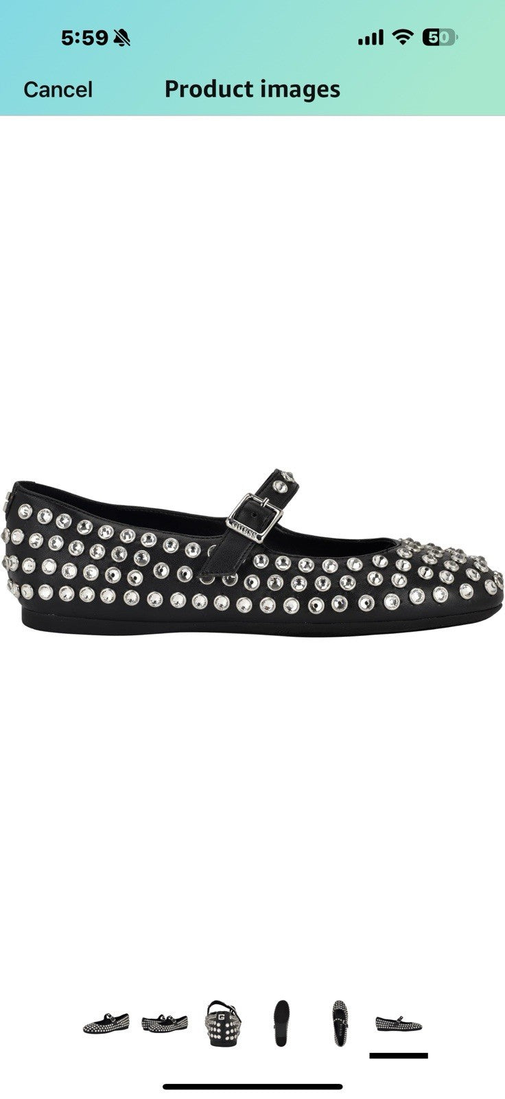 GUESS Women's Kalidal Mary Jane Flat Size 10 