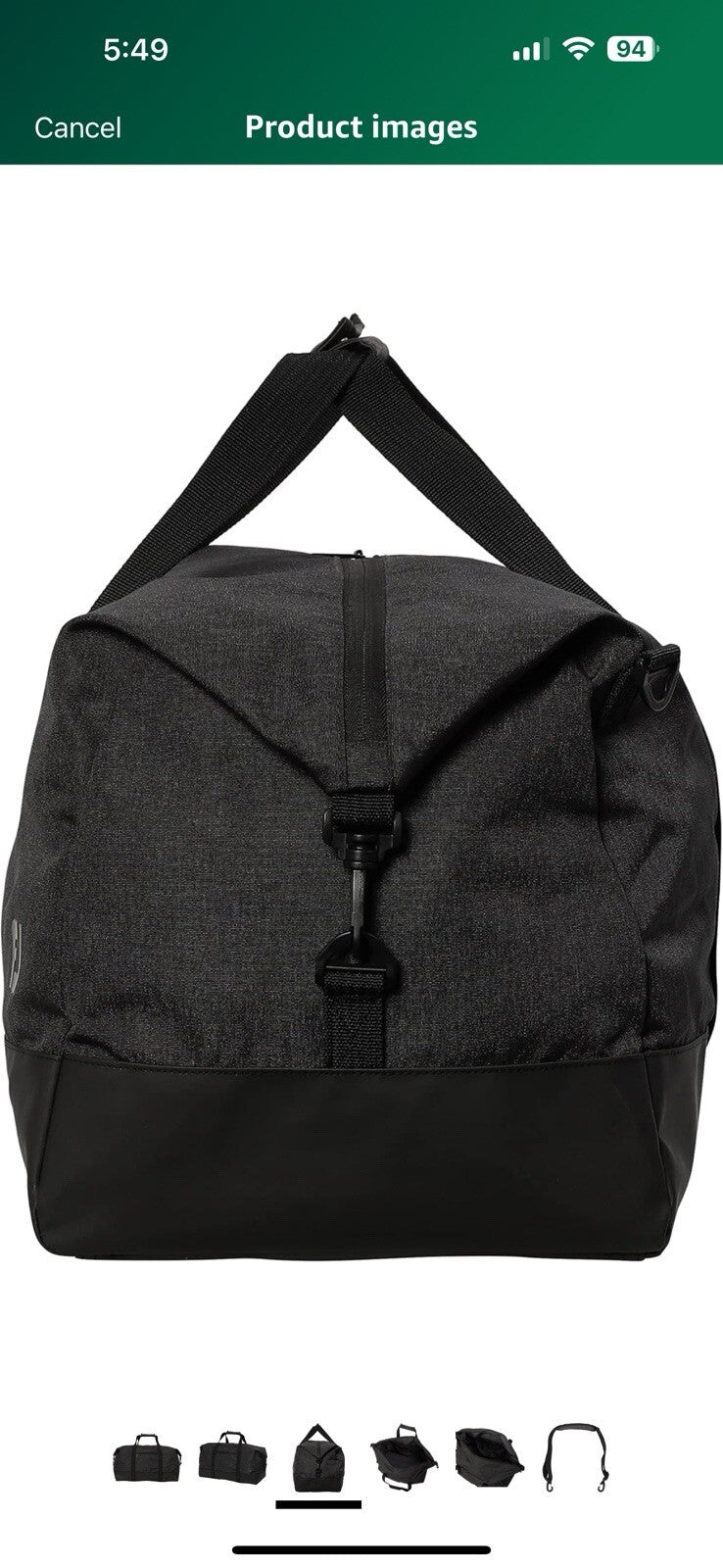 FootJoy Lightweight Travel Duffel Bag